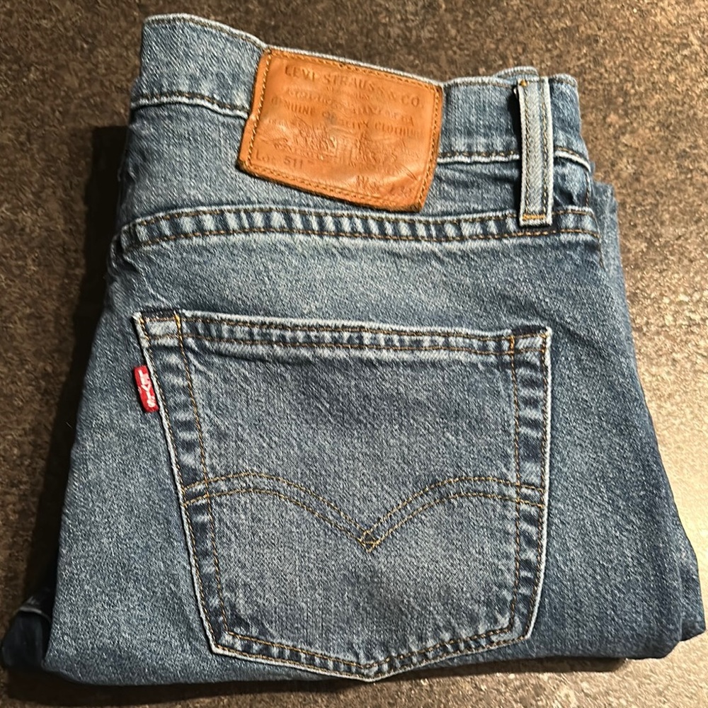 Levi's Men's Blue Jeans (511; 32-30)